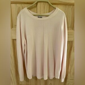 Croft & Barrow Woman’s Cream Knit Sweater Size XL NWT